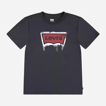 Подростковая футболка для мальчика Levi`s 346398081 158 см Черная (1159834309)