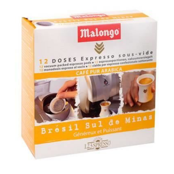 Кофе Malongo Bresil Sul de Minas в монодозах - 12 шт