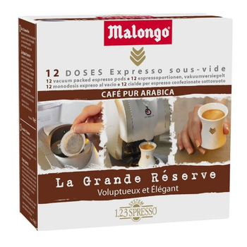 Кофе Malongo Grande Reserve в монодозах - 12 шт