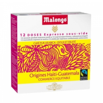 Кофе Malongo Haiti Guatemala в монодозах - 12 шт