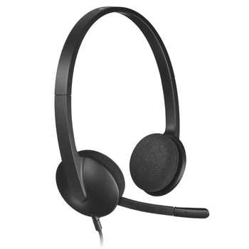 Компьютерная гарнитура Logitech H340 USB Graphite (981-000475)