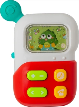 Игрушка музыкальная Baby Team Веселый телефон 8655 красный (8655_красный)