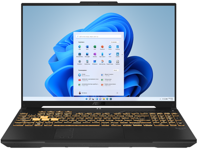 Ноутбук ASUS TUF Gaming F16 FX607VU (FX607VU-I5165W) Mecha Grey 