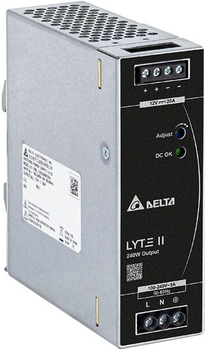 Zasilacz na szynę DIN Delta 240W, 12V, 20A (DRL-12V240W1EN) (5902135148150)