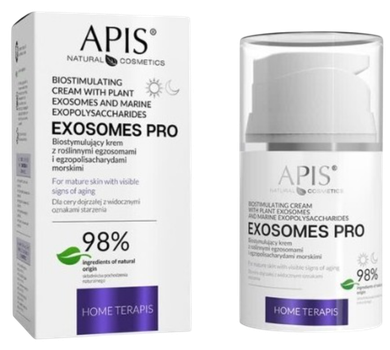 Krem do twarzy Apis Natural Cosmetics Exosomes Pro Home Terapis z roslinnymi egzosomami 50 ml (5901810051303)