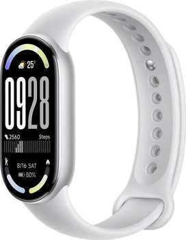 Фітнес-браслет Xiaomi Smart Band 10 Glacier Silver (BHR07PSGL)