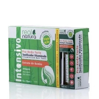 Комплекс проти випадіня волосся Ампули 12х15 мл + шампунь 100 мл Real Natura PRO-KEDA FORTE 12х15 мл+ CHAMPÔ 100 мл