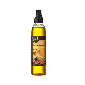 Масло бронзатор для тела с экстрактом моркови ÓLEO BRONZEADOR URUCUM + CENOURA (SPF15) 200 мл