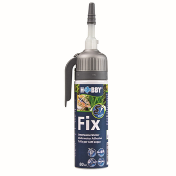 Клей, герметик аквариумный, 75мл, прозрачный Hobby Fix Underwater Adhesive transparent