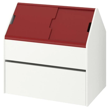 Шафа з ящиком ІКЕА VITBJÖRN 80х55х78 см (60537178)