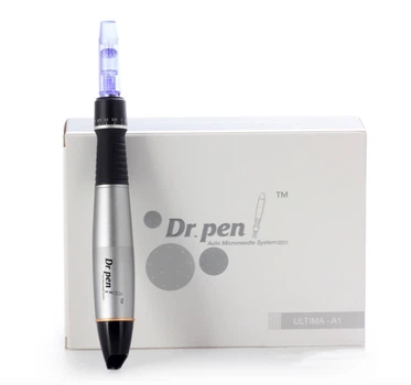 Дермапен профессиональный Dr. pen, ULTIMA - A1, черный с серебрянным