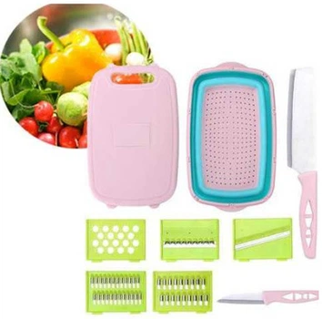 Овочерізка 9в1 з контейнером 1,5 л XPRO Multifunctional Slicer and Planing Wire Slicer (GR- 99_231)