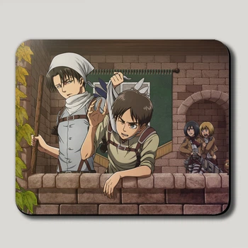 Геймерський килимок для миші "Атака титанів / Attack on Titan" №10 22x18 см