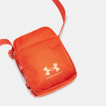 Спортивная сумка кросс-боди через плечо тканевая Under Armour UA Essential Lite Crossbody 1381912-842 Оранжевая (198632047033)