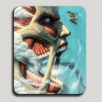 Геймерський килимок для миші "Атака титанів / Attack on Titan" №16 22x18 см