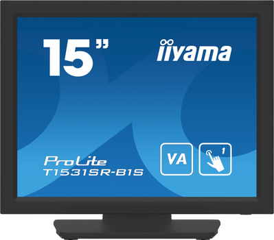 Monitor 15" iiyama ProLite T1531SR-B1S