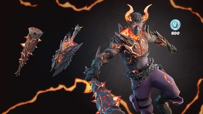 Fortnite - Heartbreak Royale Pack + 600 V-Bucks Код активации для Xbox One/Series S|X