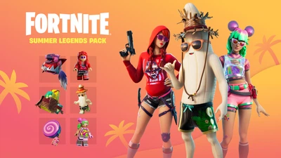 Fortnite: Summer Legends Pack Код активации для Xbox One/Series S|X