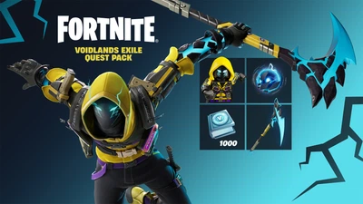 Fortnite - Voidlands Exile Quest Pack + 1,000 V-Bucks Challenge Код активации для Xbox One/Series S|X