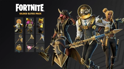 Fortnite - Gilded Elites Pack Код активации для Xbox One/Series S|X