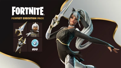 Fortnite - Perfect Execution Pack + 600 V-Bucks Код активации для Xbox One/Series S|X