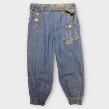 Шорти капрі Lee Cooper джинсові дитячі на дівчинку 122-128 см (7-8 років) блакитні