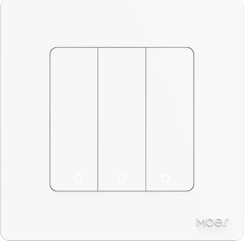 Розумний перемикач Wi-Fi Tuya Zigbee SR-ZT3-W Білий (5902135159453)