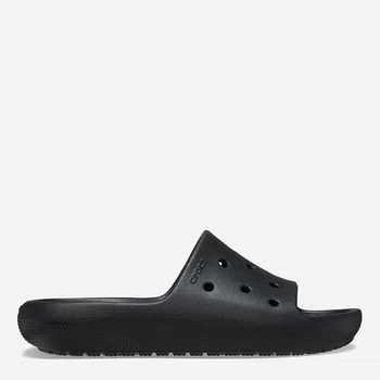 Дитячі шльопанці для дівчинки Crocs Classic Slide v2 K 209422-001 28-29 (C11) Чорні (196265548255)