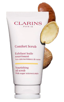 Peeling do twarzy Clarins Comfort Scrub Nourishing Oil Oczyszczający 50 ml (3666057333552)