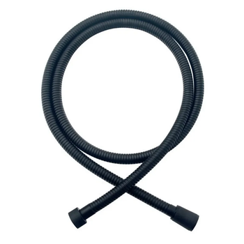Шланг для душа Koer KB-0802-150-05 BLACK (оплетки нержавейка 150 см) (KR4841)