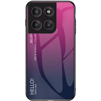 Захисний чохол Deexe Gradient Color для Motorola Edge 60 Pro - Rose