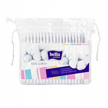 Ватні палички Bella Cotton 160 шт поліетиленова упаковка