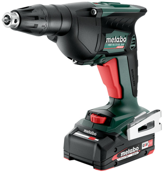 Акумуляторний безщітковий шуруповерт Metabo HBS 18 LTX BL 3000 18V + 2x2Ah LiPOWER + зарядний пристрій SC 36 + metaBOX 145 L (620062500)