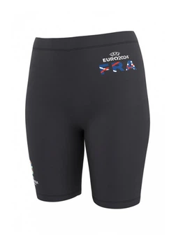 Велосипедки шорты женские хлопковые Lidl UEFA Esmara S (42-44) черный (11604)