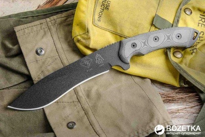 Туристический нож TOPS Knives Dart Fixed Blade Knife 5160 Steel DART-002 (2000980420162)
