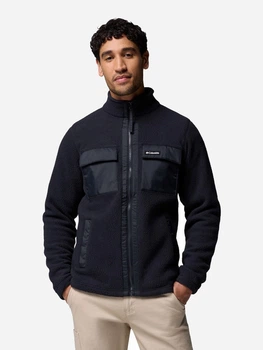 Толстовка на флисе, на молнии мужская Columbia Juniper Peak Full Zip Fleece 2131471CLB-011 L Черная (0990059972079_0198711285677)
