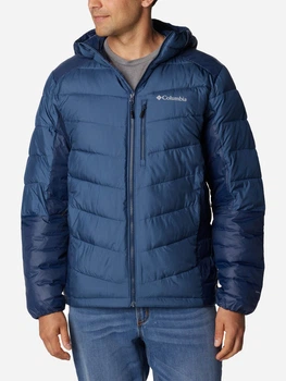Куртка зимняя мужская Columbia Omni-Shield Omni-Heat Infinity Labyrinth Loop Ii Hooded Jacket 2085291CLB-478 M Темно-синяя с черным (0990054913312_0195981977684)