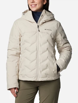 Пуховик зимовий жіночий Columbia Omni-Tech Omni-Heat Infinity Heat Seal Grand Trek Iii Down Jacket 2087951CLB-278 XS Бежевий (0990054800681_0195981306873)
