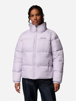 Куртка зимова коротка жіноча Columbia Omni-Shield Puffect II Full Zip Jacket 2090291CLB-551 XS Бузкова (0990059965811_0198711124174)