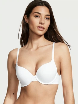 Бюстгальтер Victoria's Secret THE T-SHIRT Push-Up Perfect Shape Bra 36C Білий (26463082)