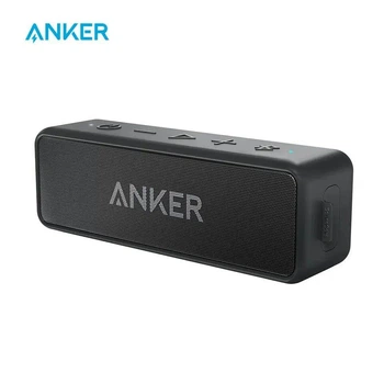 Колонка ANKER SOUNDCORE 2 (12W, 5200 mAh, Bluetooth 5.0, Влагозащита IPX7, 24 часа аккумулятор)