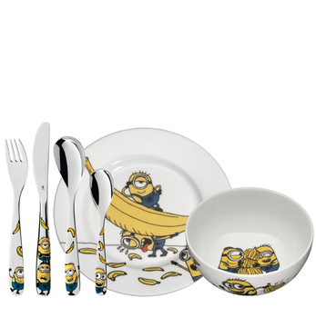 Детский набор посуды из 6 предметов WMF Minions (3201010289)