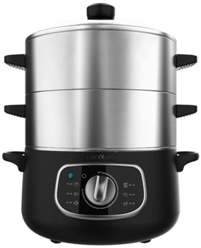 Parowar Cecotec Vapovita SteelPot Czarny (A01_EU01_100072)