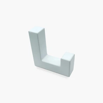 Білий гачок для одягу Tetris small