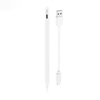 Стілус HOCO GM112 Intelligent anti-lost active capacitive pen with digital display pad dedicat White