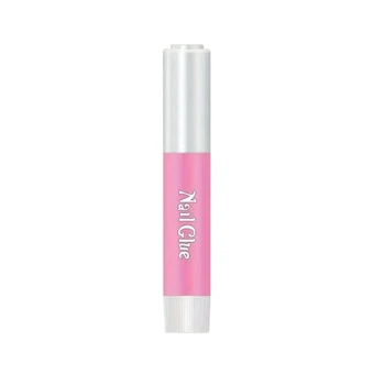 Клей в тюбике Nail Glue 2 г. водостойкий для накладных ногтей, типс, страз, декора, Прозрачный