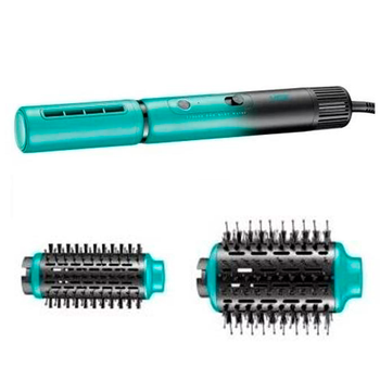 Фен-стайлер VGR V-489 GREEN 3 в 1, Professional, 3 насадки, 1100-1300 Вт