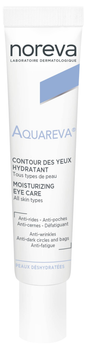 Produkt do konturowania oczu Noreva Laboratoires Aquareva nawilżający 15 ml (3401360253933)