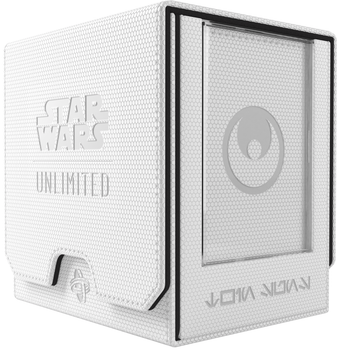 Коробка для карток Gamegenic: Star Wars Unlimited Card Game - Twin Suns Deck Pod - White / Black GGS20224ML (4251715417577)