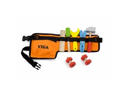 Деревянный набор игровой набор с инструментами, Viga Toys, 50532